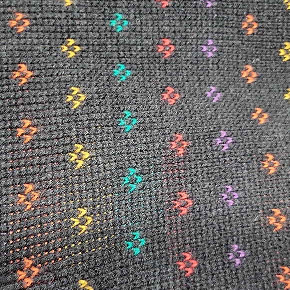 Jessica Roberts Womens Vintage Knit Sweater Colorful 80s 90s‎ Retro Grandpacore - Picture 6 of 9